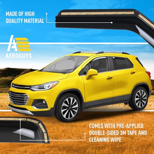 Extra Durable Window Deflectors in (4 Count)