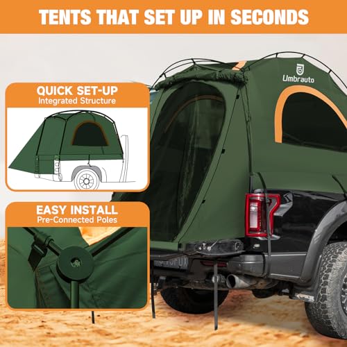 Truck Bed Tent 5.5' ~ 5.8'