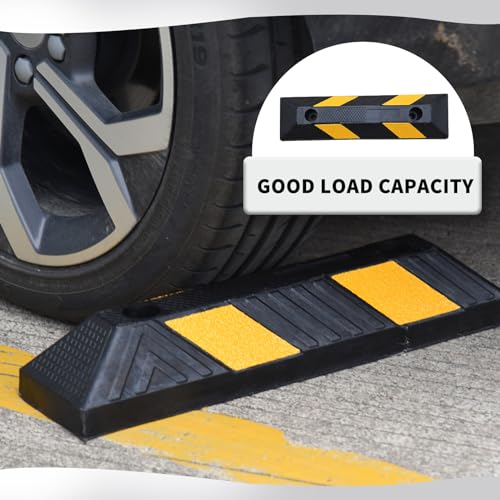 20.8" Rubber Parking Stop (4 Count)