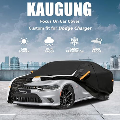 10 Layers Car Cover Custom Fit for Dodge Charger 2005
