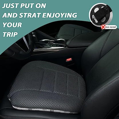 17.7"L×16.9"W ×3"H Car Booster Seat Cushion Raise Height for Short People