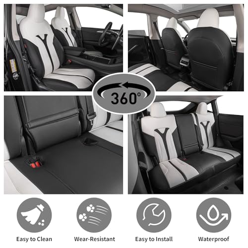 Model Y Seat Covers Custom Fit for Tesla Model Y Performance 2026