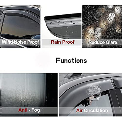 Window Visors Rain Guards for 06 (4 Count)