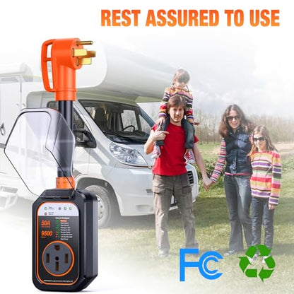RV Surge Protectors 50 Amp Waterproof