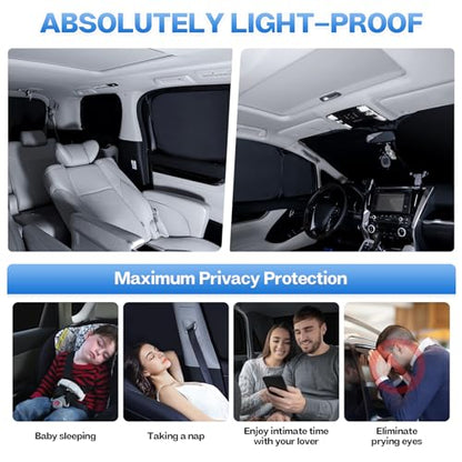 Windshield Sun Shade for Honda Pilot 2016 (8 Count)