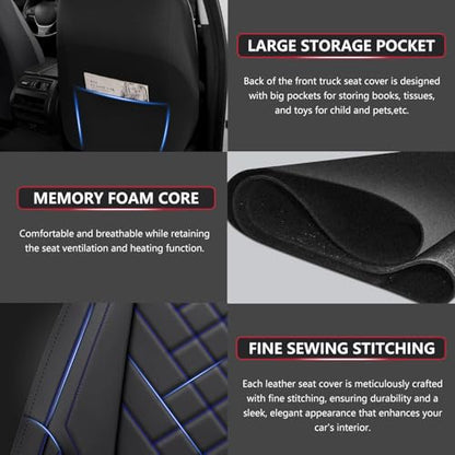 Chevy Silverado Seat Covers Full Set