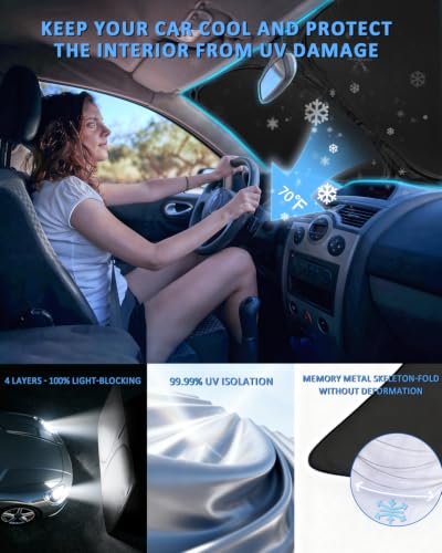 Sun Shade Sunshade for Hyundai Elantra 2021