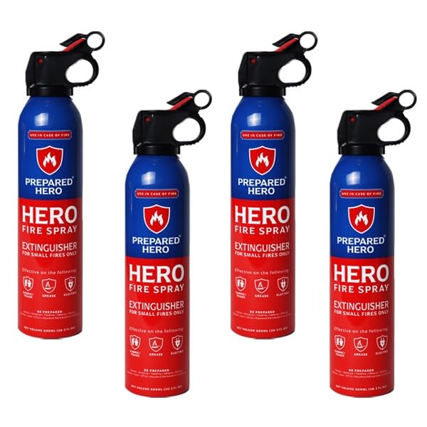 Fire Spray Mini Fire Extinguisher for Home & Car (32 Ounce)