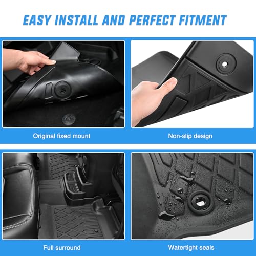 Floor Mats for Hyundai Santa Cruz 2022 2023 2024 2025 2026