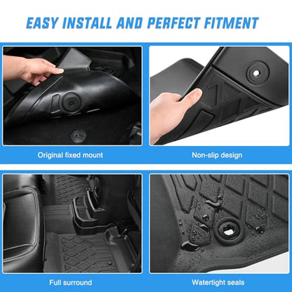 Floor Mats for Hyundai Santa Cruz 2022 2023 2024 2025 2026