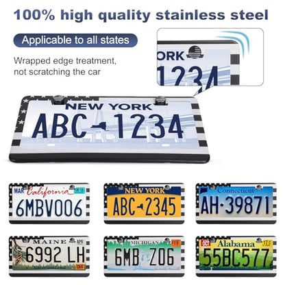 2 Pack License Plate Frames (2 Count)