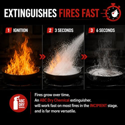 Small Fire Extinguisher for Home & Car