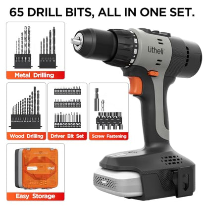 20V Cordless Drill Driver Set (64 Count)
