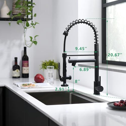 Black Kitchen Faucet
