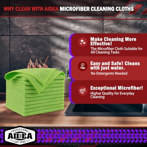 Microfiber Cleaning Cloth (10 Count)
