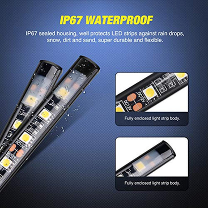 3PCS 60 Inch Truck Bed Light Kit 270 LEDs