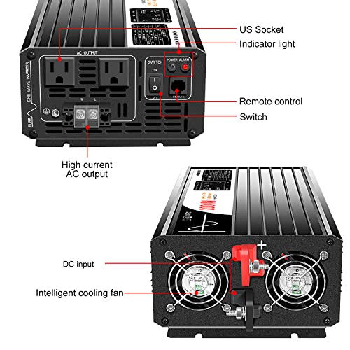 2000W Pure Sine Wave Inverter