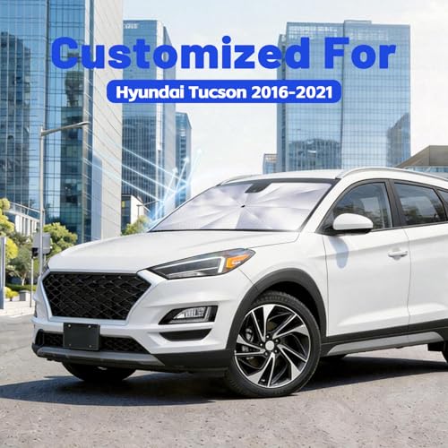Car Windshield Sun Shade Umbrella for Hyundai Tucson 2016