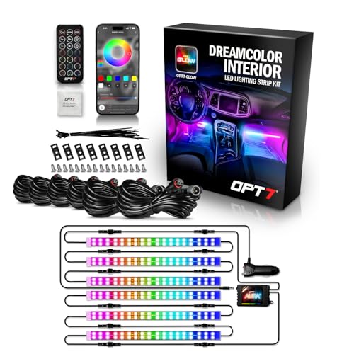 Aura DreamColor Double Glow Interior Truck Lights with App & Remote (6 Count)