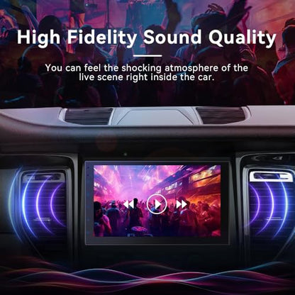 Double Din Car Stereo Radio with 7 inch HD Touchscreen