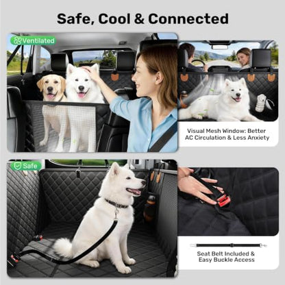 Hard Bottom Dog Seat Cover for Trucks