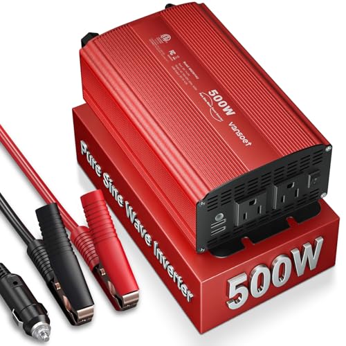 500W Pure Sine Wave Power Inverter