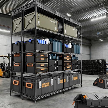 5 Tiers Storage Shelves Load 1500LBS