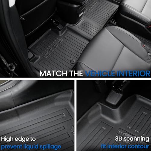 Floor Mats for Hyundai Palisade 2026 Gas Only 7&8 Seats