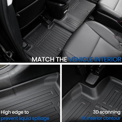 Floor Mats for Hyundai Palisade 2026 Gas Only 7&8 Seats