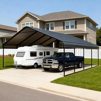 Vertical Roof Heavy Duty Metal Carport