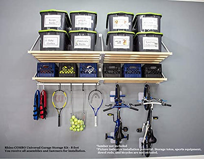 Rhino Combo Universal Garage Storage Kit (2 Count)