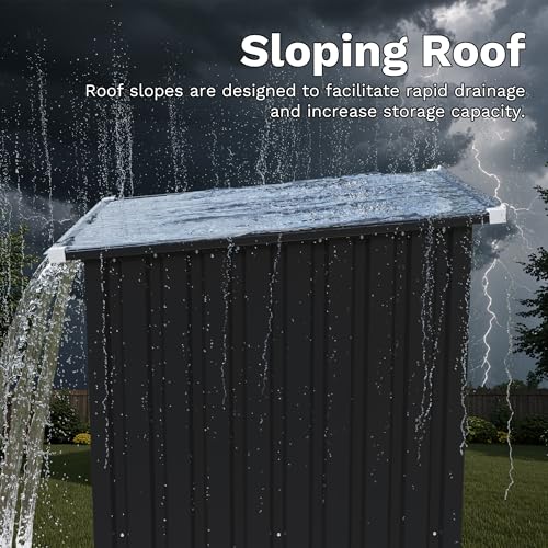 3x3 FT Outdoor Storage Shed