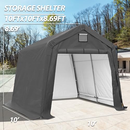 10' x 10' Outdoor Storage Shelter Shed