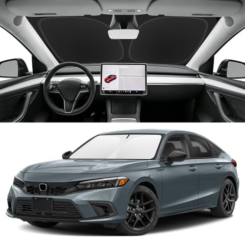 Custom Fit Windshield Sun Shade for Honda Civic 2022