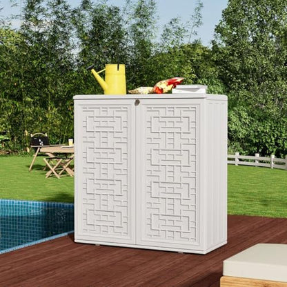 HDPE Outdoor Storage Shed