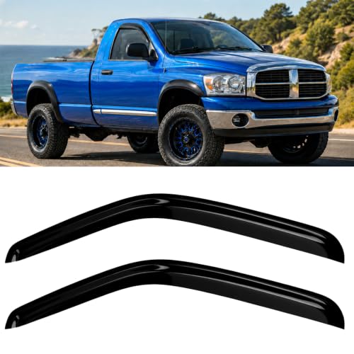 2PC Window Rain Guards fit 02 (2 Count)