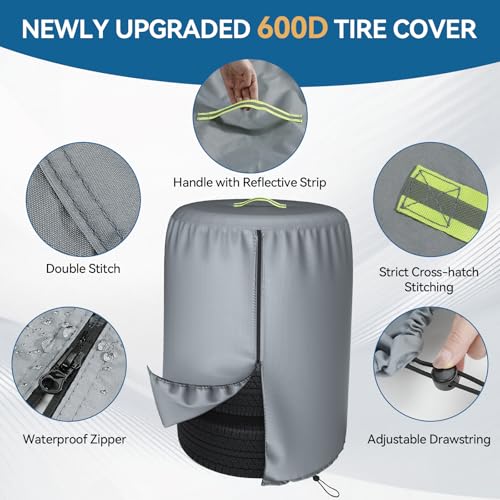 600D Tire Storage Bag
