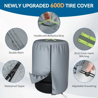 600D Tire Storage Bag