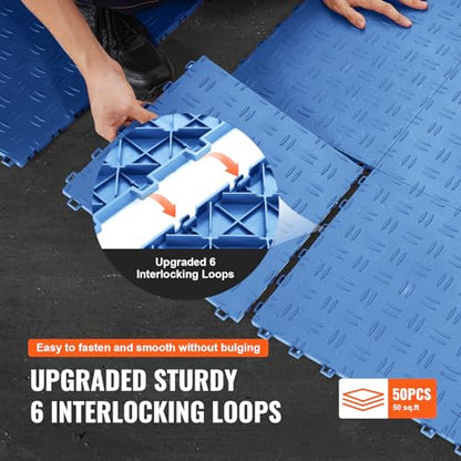 Garage Floor Tiles 12 x 12 x 0.53 inch