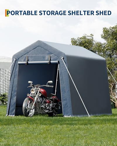 6x6 ft Outdoor Storage Shed