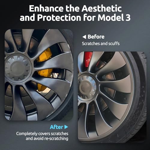 Rim Protector for Tesla 2017 (4 Count)