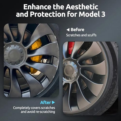 Rim Protector for Tesla 2017 (4 Count)