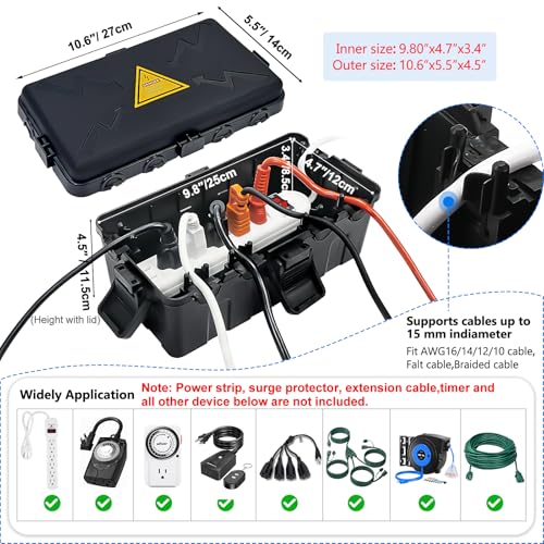 Medium Outdoor Electrical Box