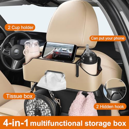 Car Seat Back Cup Holder