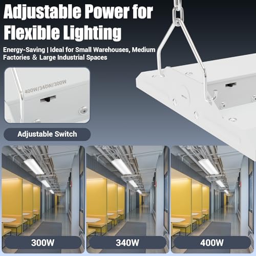 400W LED Linear Shop Lights