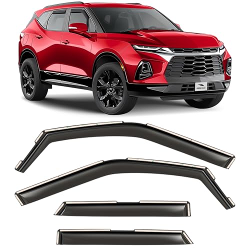 in Channel Extra Durable Rain Guards for Chevrolet