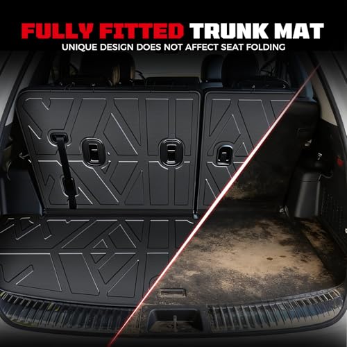 TPE Floor Mats Set for Kia Telluride 2025 2024 2023 2022 2021 2020