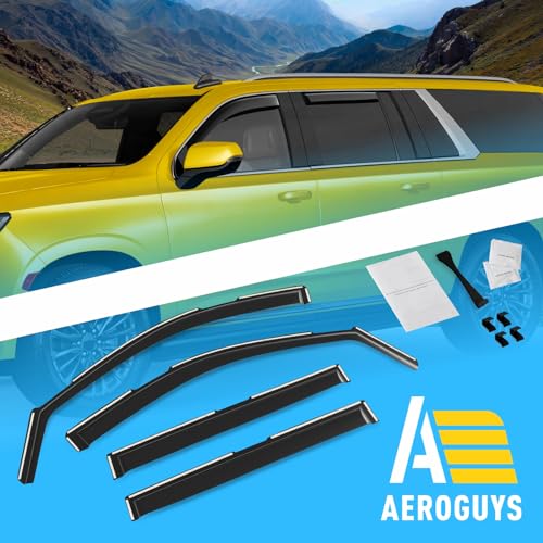Extra Durable Window Deflectors in (4 Count)