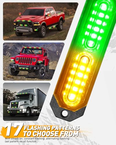 1200T Emergency Strobe Grille Lights (8 Count)
