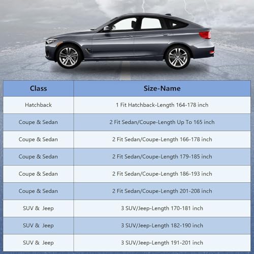 Car Cover Waterproof All Weather for Automobiles